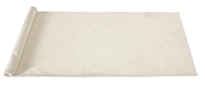 RECYCLE Chemin de table blanc cassé Larg. 45 x Long. 138 cm