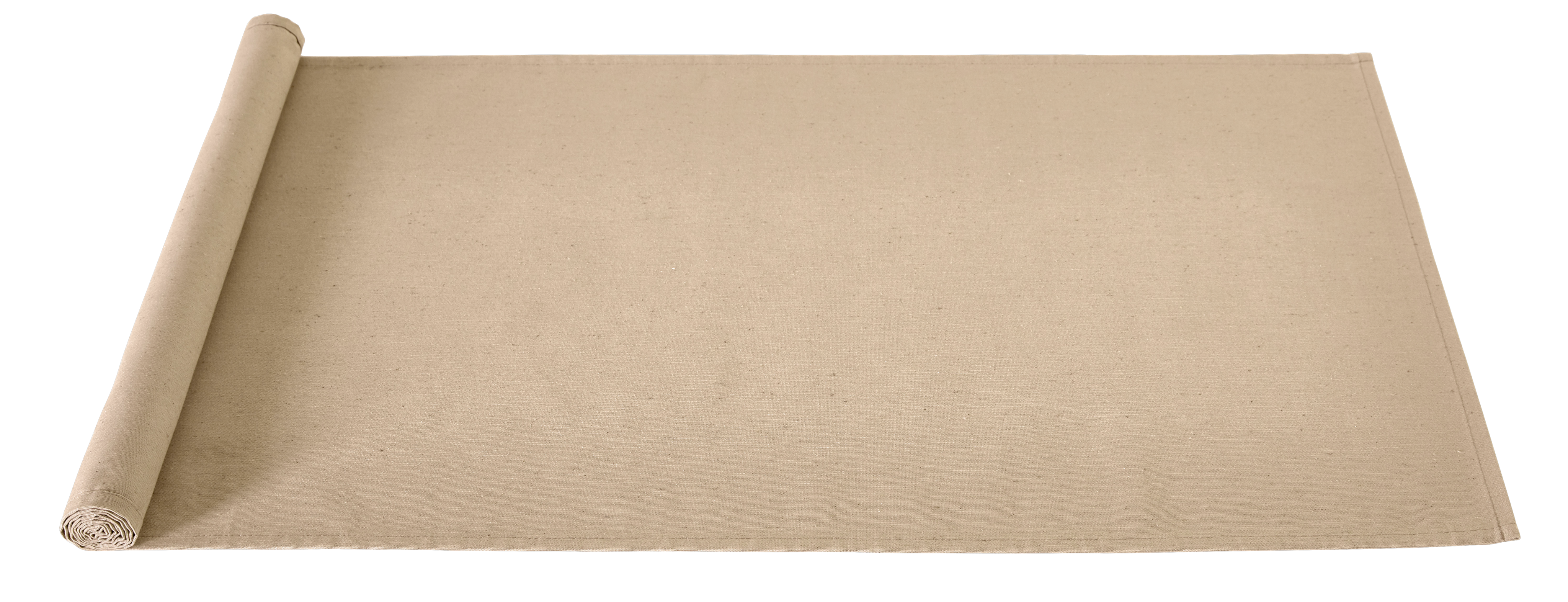 oplichter Speeltoestellen kandidaat RECYCLE Tafelloper taupe B 45 x L 138 cm | CASA