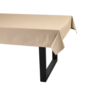 RECYCLE Nappe taupe Larg. 138 x Long. 200 cm