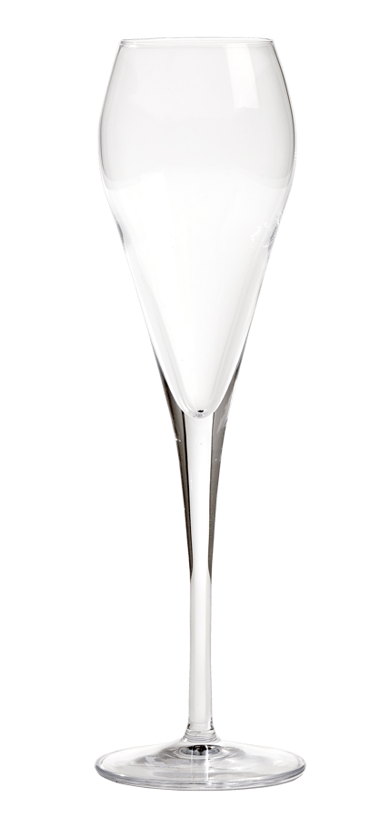 SUPER Fluitglas transparant H 24,3 cm - Ø 7 cm