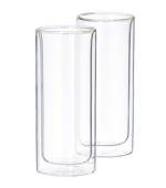 RELAX Bicchieri a doppia parete,set di 2 trasparente H 15,5 cm - Ø 6,5 cm