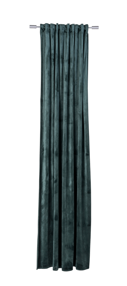 SAGA Cortina verde oscuro An. 142 x L 250 cm