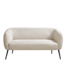 DAVI Sofa blanc cassé H 71 x Larg. 140 x P 71 cm