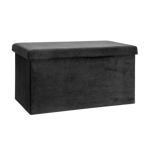 STOKA Con contenitore nero H 38 x W 38 x L 70 cm
