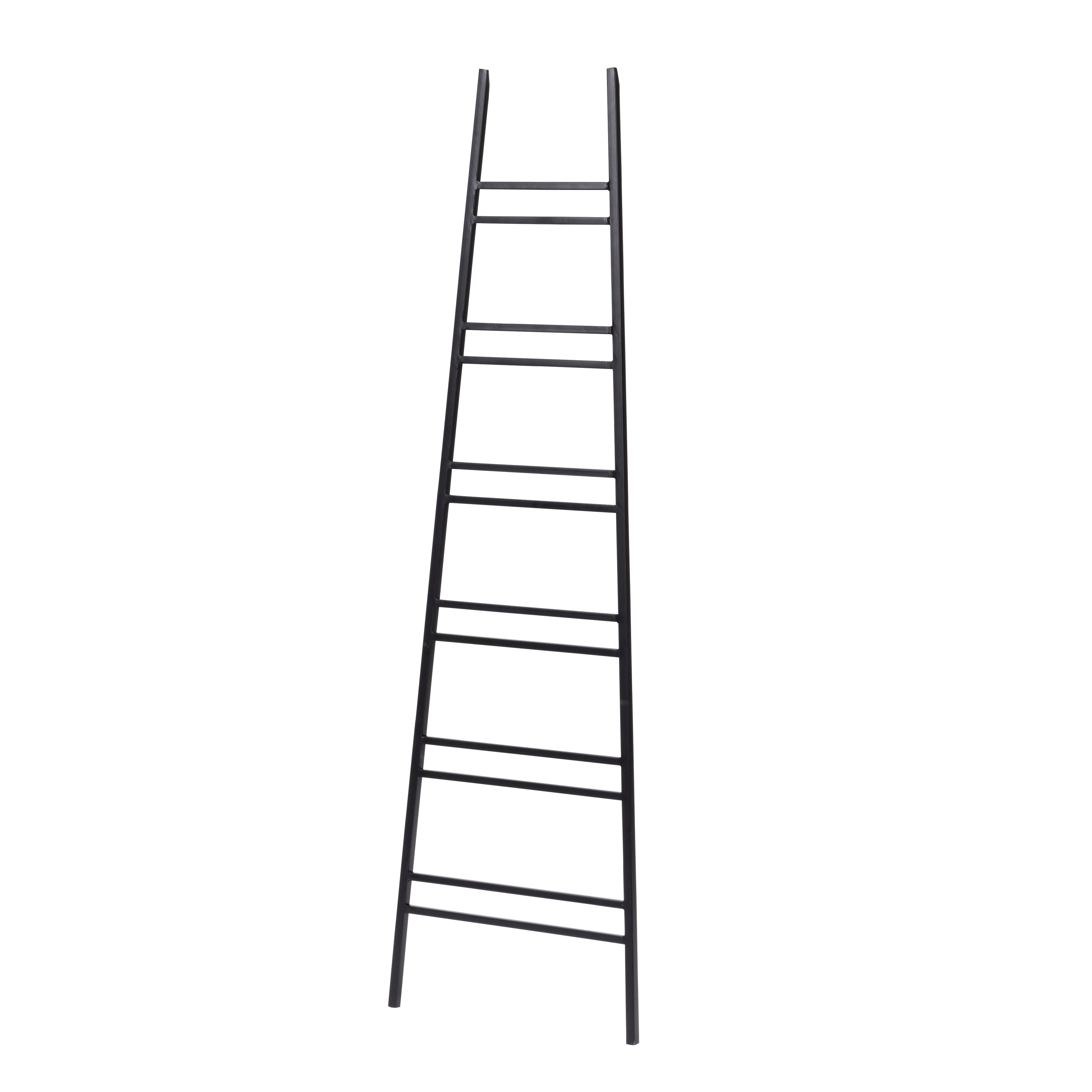 Dierentuin s nachts Soedan staan METAL Ladder zwart H 150 cm | CASA