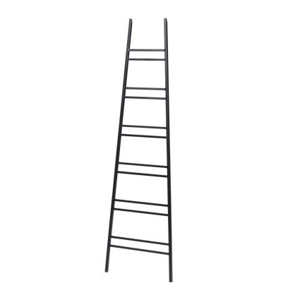 METAL Escalera negro A 150 cm