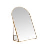 OVAL Miroir doré H 22 x Larg. 15 x P 7 cm