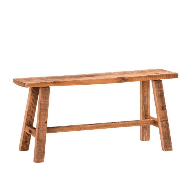 RECYCLE Table à plantes naturel H 28 x Larg. 58 x P 15 cm