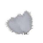 PLUMO Clipe decorativo branco L 12 cm
