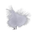 PLUMO Clipe decorativo branco L 12 cm