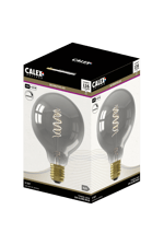 CALEX Filamentlamp E27 1800K titanium L 14 cm - Ø 9,5 cm