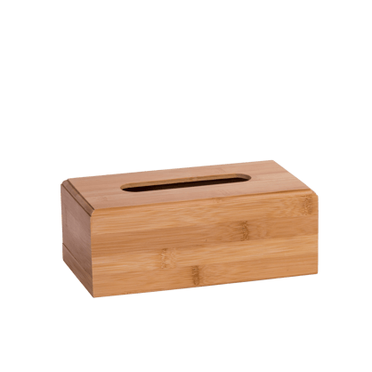 BAMBOO Caja para pañuelos natural A 9 x An. 13,5 x L 24 cm