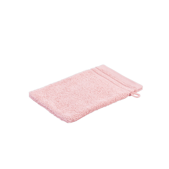 BIO SOFT Gant de toilette rose clair Larg. 16 x Long. 21 cm