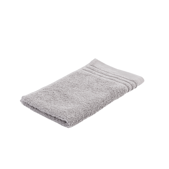 BIO SOFT Asciugamano ospite grigio chiaro W 30 x L 50 cm