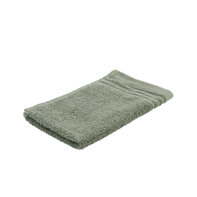 BIO SOFT Asciugamano ospite verde scuro W 30 x L 50 cm