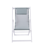MONTEREY Chaise pliante vert H 96 x Larg. 58,5 x P 95 cm