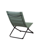 LIZA Chaise pliante vert H 87 x Larg. 57 x P 85 cm