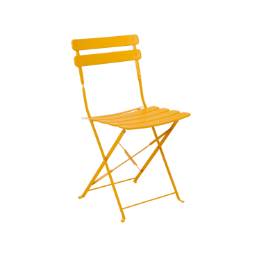 IMPERIAL Cadeira bistro amarelo H 82 x W 42 x D 46,5 cm