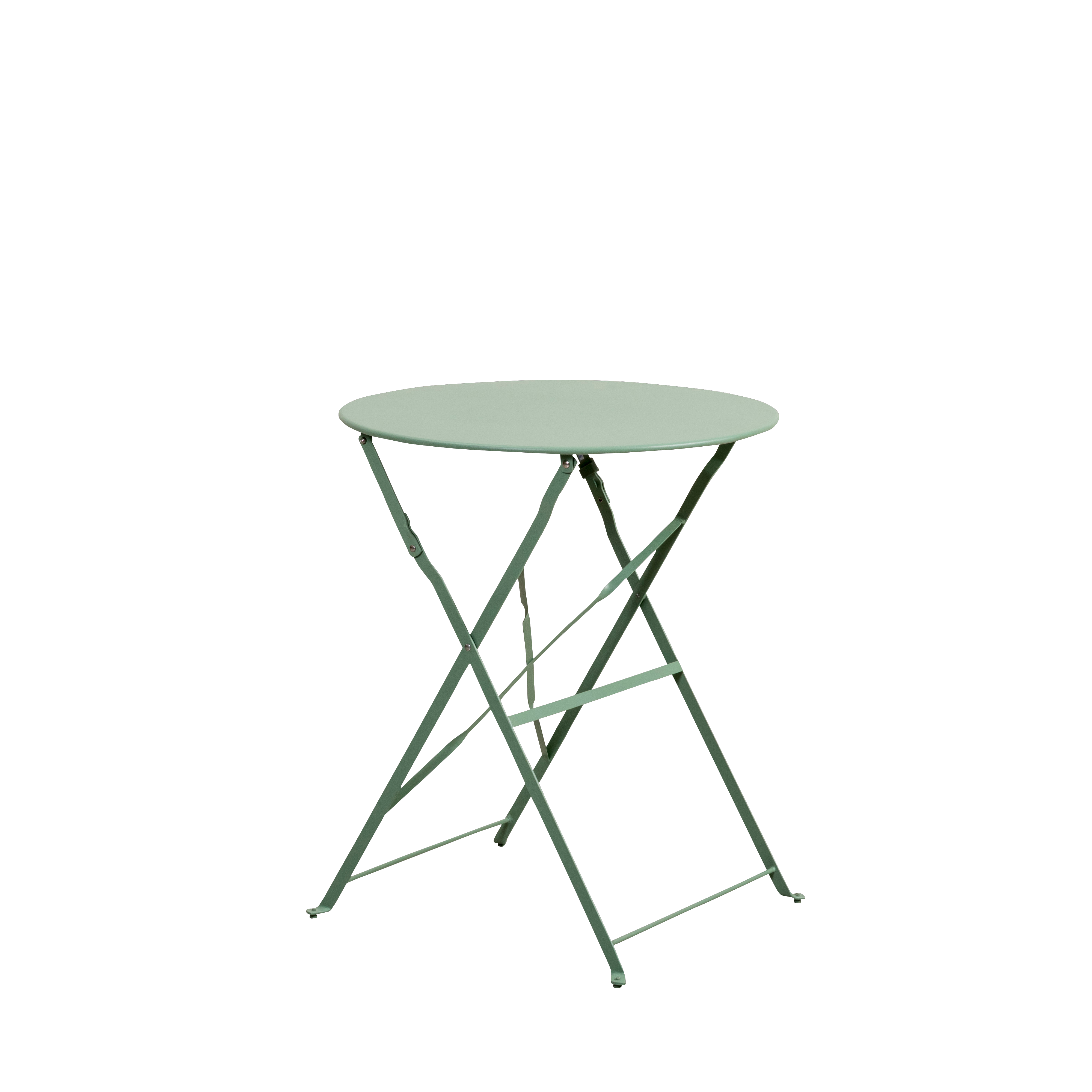 IMPERIAL Table bistrot vert eucalyptus H 71 cm - Ø 60 cm