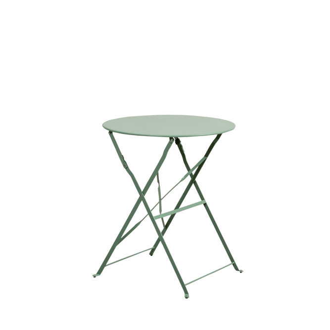 IMPERIAL Bistro tafel eucalyptus groen H 71 cm - Ø 60 cm