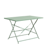 IMPERIAL Bistro tafel eucalyptus groen H 71 x B 70 x L 110 cm