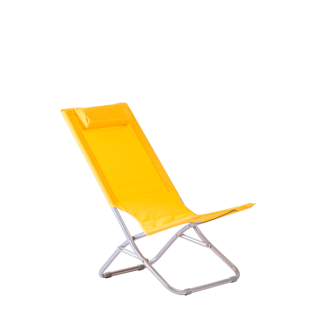 PLIAGE Cadeira articulada amarelo H 74 x W 53 x D 46 cm