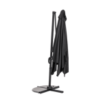 RIVA Ampelschirm Ohne Ständer Schwarz H 250 x B 240 x L 300 cm