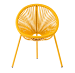 ACAPULCO Cadeira para crianças amarelo H 56 x W 43 x D 42 cm