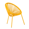 ACAPULCO Cadeira para crianças amarelo H 56 x W 43 x D 42 cm