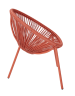ACAPULCO Chaise pour enfants terre cuite H 56 x Larg. 43 x P 42 cm