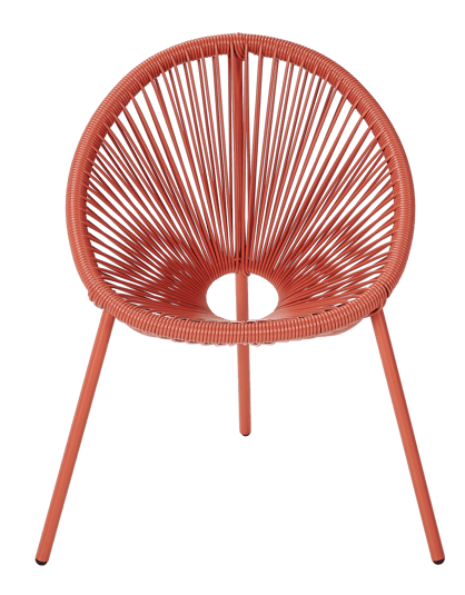 ACAPULCO Kinderstoel terracotta H 56 x B 43 x D 42 cm
