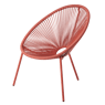 ACAPULCO Cadeira lounge terracota H 82 x W 75 x D 69 cm