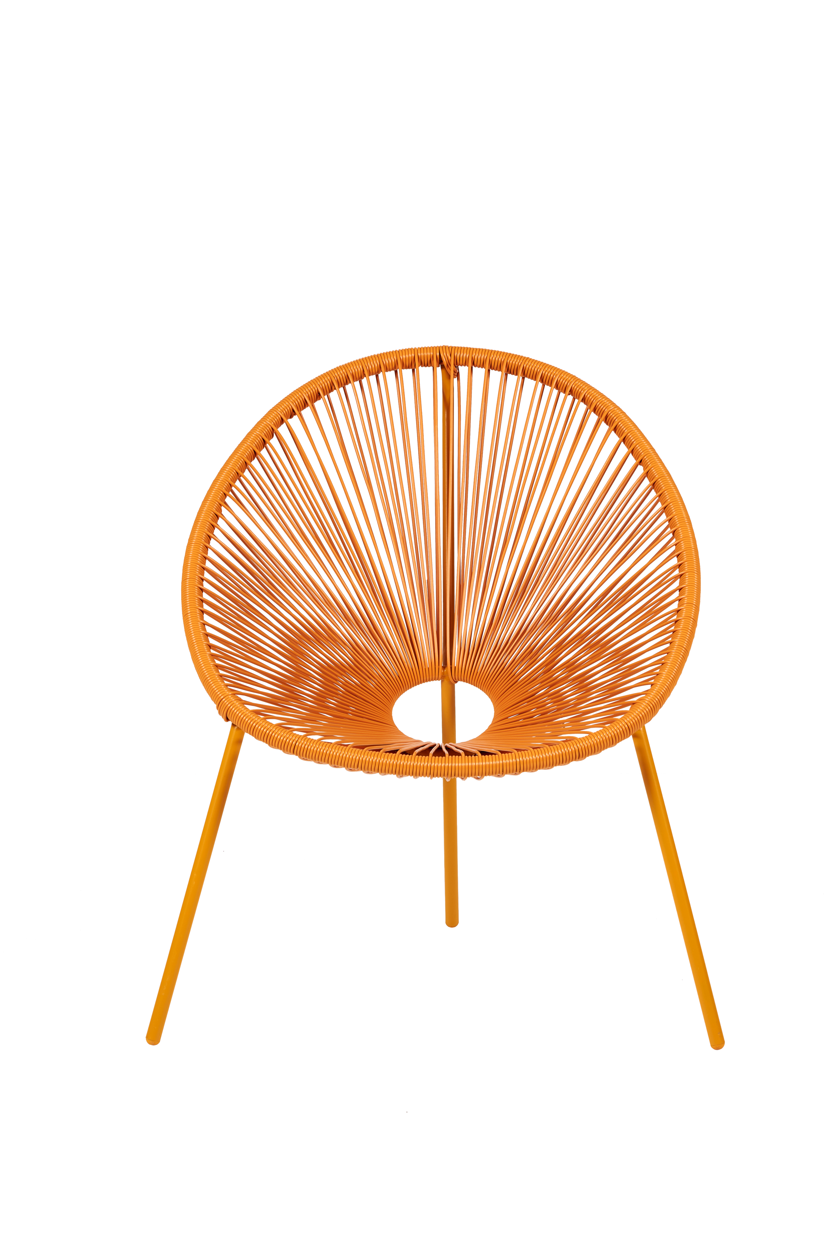 ACAPULCO Lounge stoel geel H 82 x B 75 x D 69 | CASA