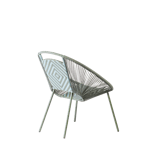 YUMA Lounge stoel groen H 81,5 x B 67,5 x D 69,5 cm