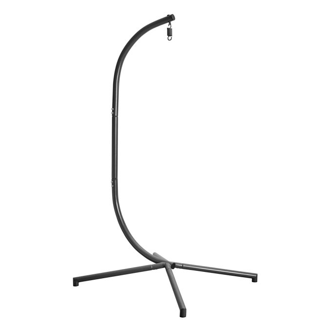 omverwerping Buitengewoon stilte HOLDER Frame voor hangstoel grijs H 195 x B 95 x L 95 cm | CASA