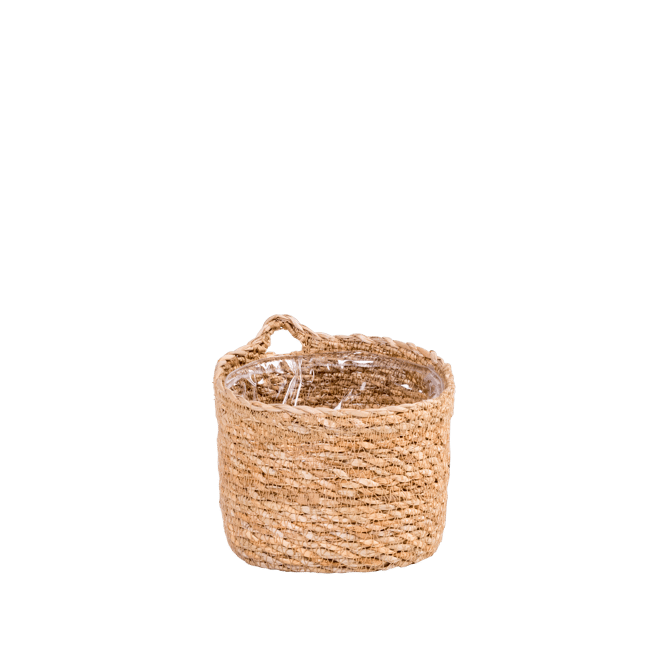 ATLANTIC Vaso de pendurar natural H 14 cm - Ø 14 cm