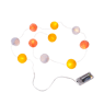 DOTTA Guirlande lumineuse avec 10 LEDs multicolore Long. 130 cm