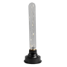 BATI Supporto lampadina e batteria E27 nero H 6 cm - Ø 8 cm