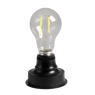 BATI Douille lampe pile E27 noir H 6 cm - Ø 8 cm