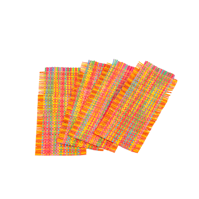 HOLI Bolsa-talheres conjunto de 4 multicolor 