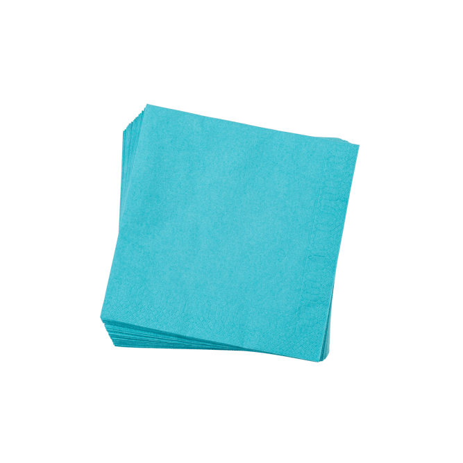 UNI Guardanapos conjunto de 20 azul W 40 x L 40 cm