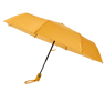 ILUVIA Mini parapluie pliable 4 couleurs noir, gris, Pétrole, jaune foncé Long. 30 cm