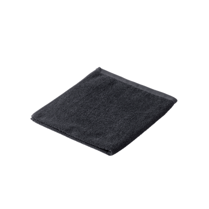 SOFT BLACK Strofinaccio nero W 45 x L 45 cm