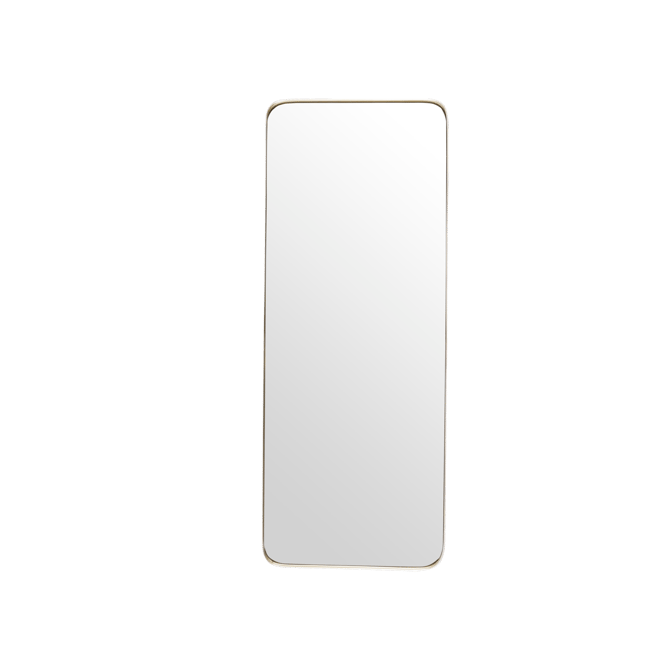 LINEA Espelho dourado H 100,5 x W 40 x D 3 cm