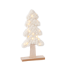 SKY Sapin décoratif avec 25 LEDs naturel H 38,5 x Larg. 18 x P 6 cm
