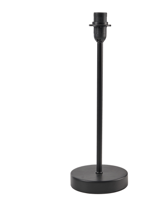 TESS Pied de lampe noir H 36 cm - Ø 12 cm