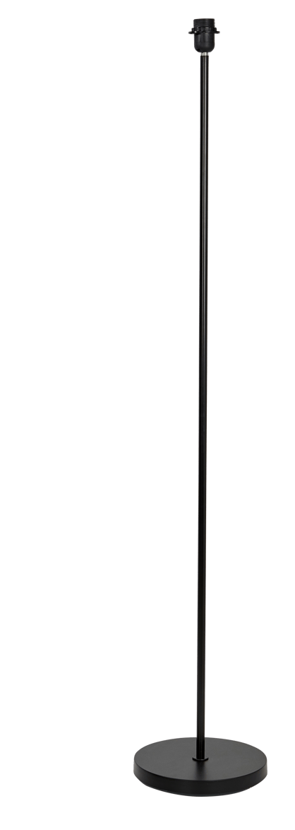 TESS Pied de lampe noir H 139 cm - Ø 25 cm