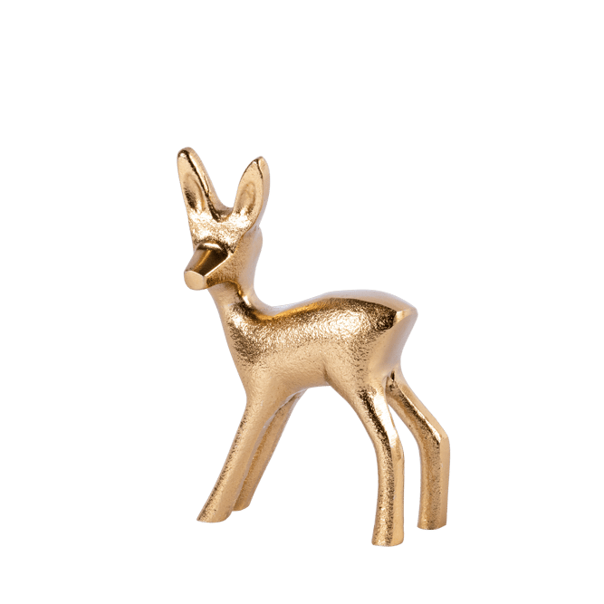 GOLDY Decorativa ciervo dorado A 11 x An. 6 x L 16 cm