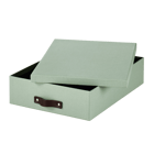 BIGSO Kartonbox Minze H 8,5 x B 35 x T 26 cm