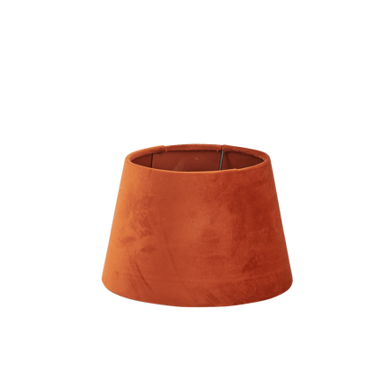 SILKE Lampenkap terracotta H 13,5 cm - Ø 15 cm - Ø 20 cm